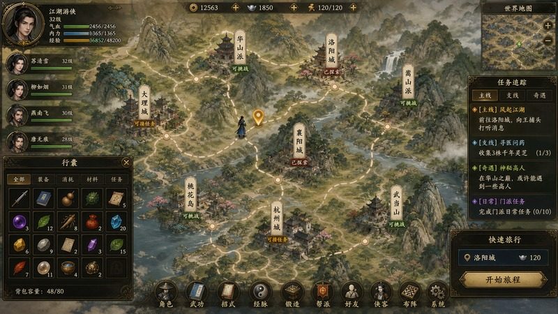 金庸群侠传5爱与死仙狐MOD六周年 仙狐MOD 场景图 6
